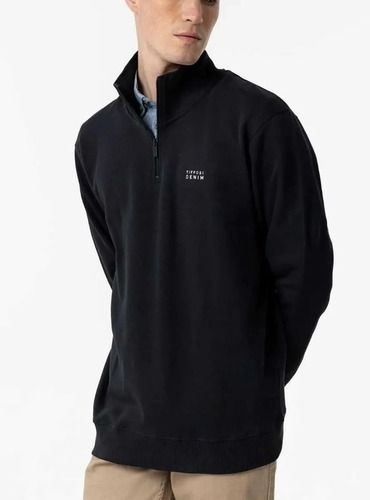 TIFFOSI MENS ZIP - TOP PULLOVER SWEATSHIRT