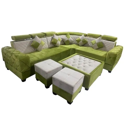 Living Room L Shape Sofa Set