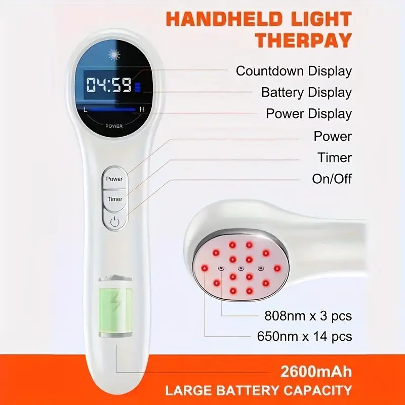 Portable LASER physiotherapy tool Handheld LASER pain management device