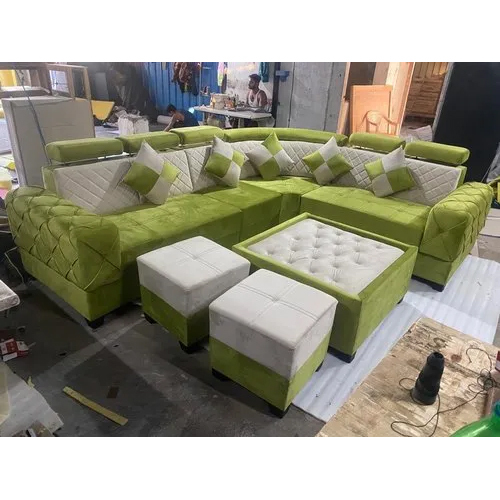 Burfi Model L Shape Corner sofa Set