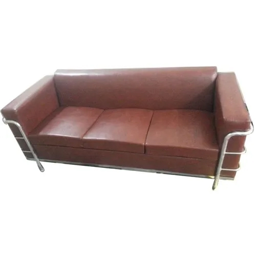 Wooden 3 Seater Reception Sofa