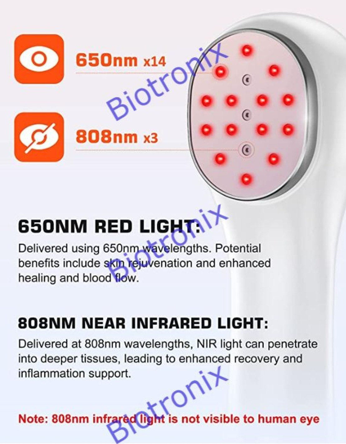 Handheld LASER physiotherapy wand Compact LASER therapy