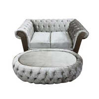 Wooden 2 Seater Sofa Set - Feature: Durable