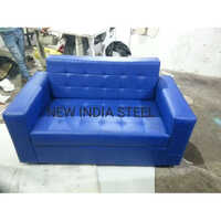 U Shape Leather Sofa - Color: Brown