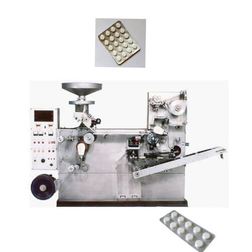Tablet Packing Machine - Stainless Steel Build, Silver Finish | 220-240 Volt Electric Drive, Human Machine Interface Control, 1-Year Warranty