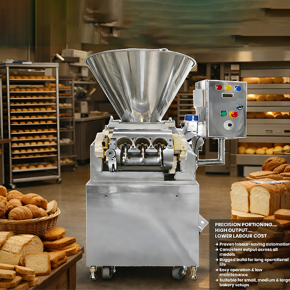 Dough Divider Volumetric Machine - Material: Stainless Steel