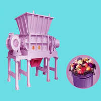 Organic Waste Shredder Machine - 500 Kg/hr Processing Capacity, Stainless Steel Material, Semi-Automatic Operation, Manual Control System, 2-5 Years Warranty