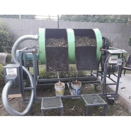 Compost Tumbler (Ms With Frp) - Material: Steel