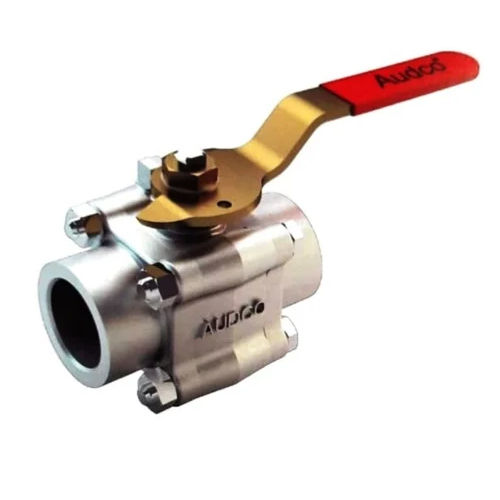 Industrial Ball Valves - Color: Silver