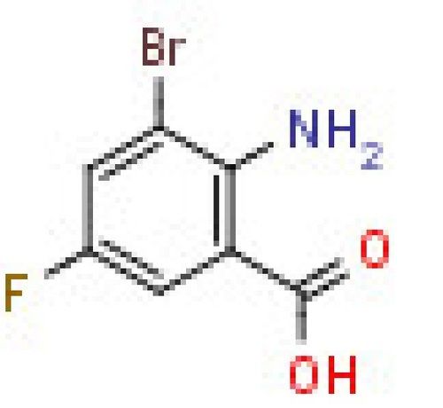 2-Amino-3-bromo-5-fluorobenzoic acid  96%