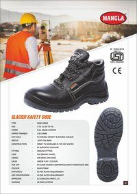 Mangla Glacier Leather Safety Shoes