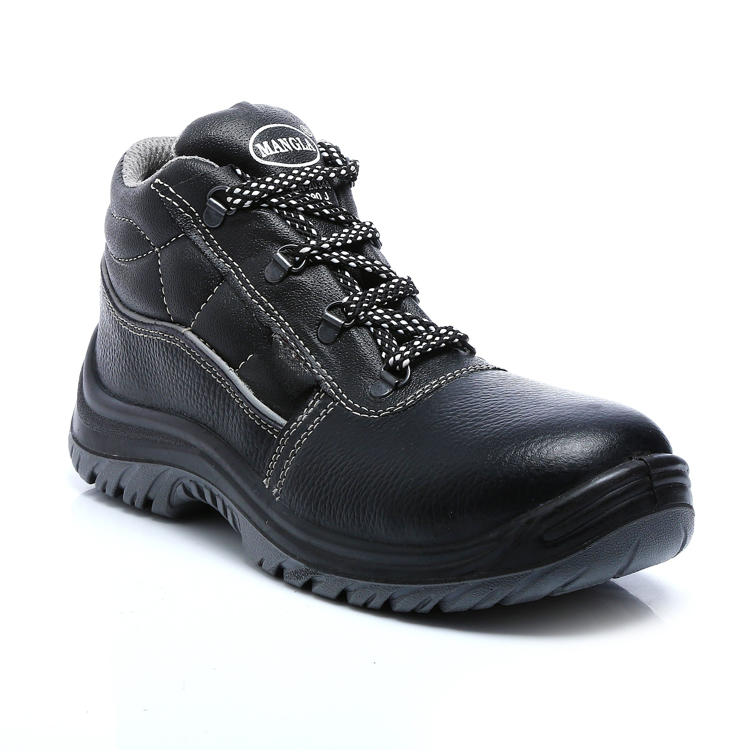 Mangla Glacier Leather Safety Shoes