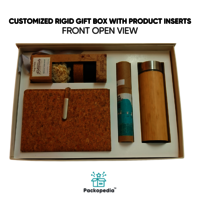 Customized Rigid Gift Box with Product Inserts - Corporate Gift Packaging