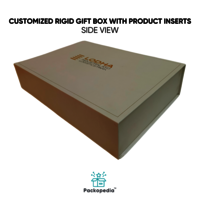 Customized Rigid Gift Box with Product Inserts - Corporate Gift Packaging