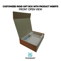 Customized Rigid Gift Box with Product Inserts - Corporate Gift Packaging