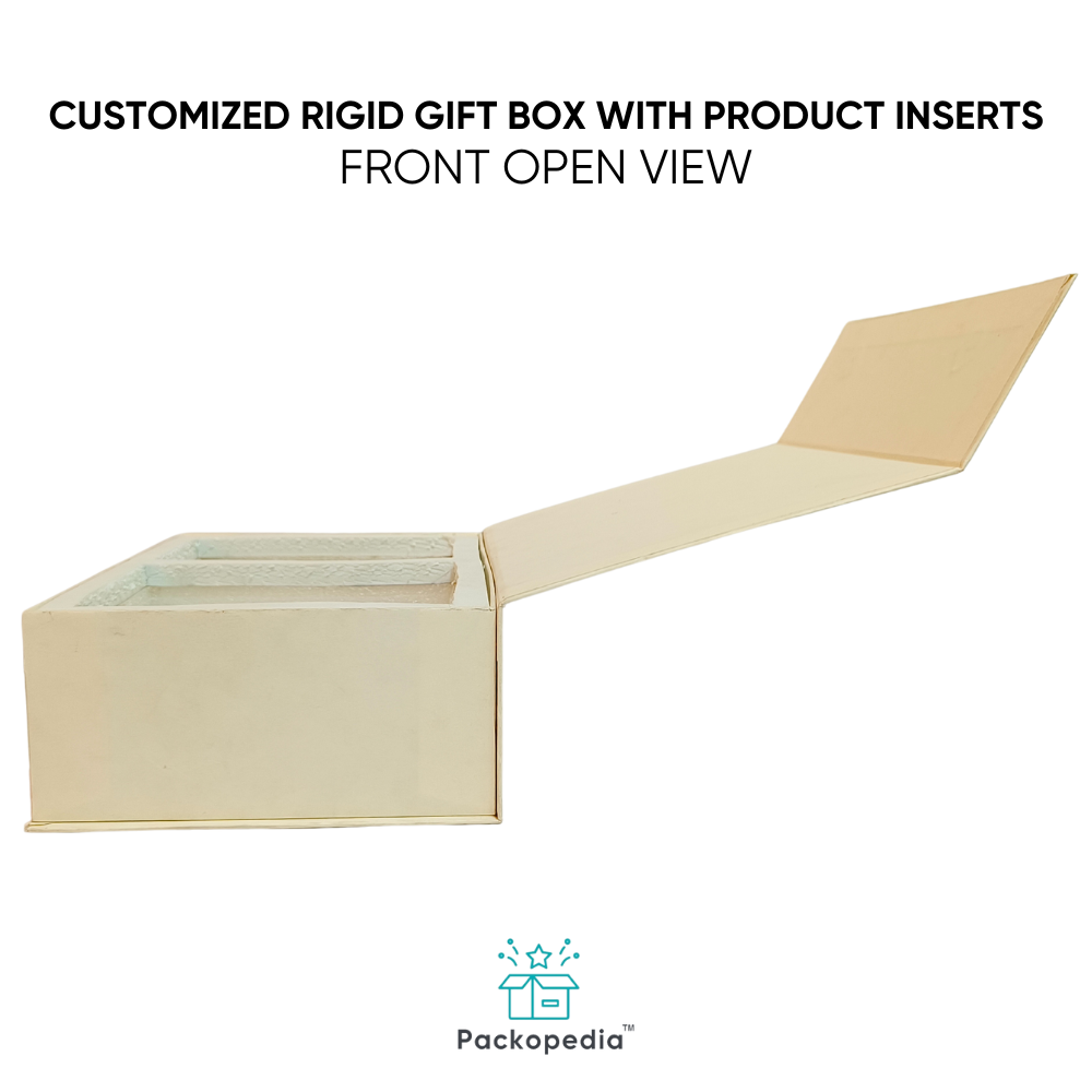 Customized Rigid Gift Box with Product Inserts - Corporate Gift Packaging