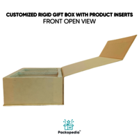 Customized Rigid Gift Box with Product Inserts - Corporate Gift Packaging