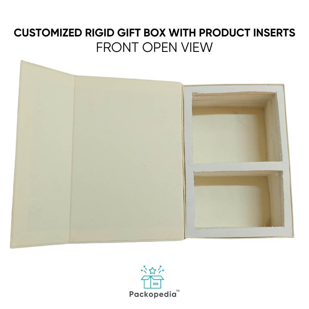 Customized Rigid Gift Box with Product Inserts - Corporate Gift Packaging