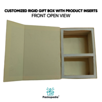 Customized Rigid Gift Box with Product Inserts - Corporate Gift Packaging