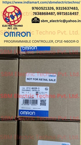 OMRON PROGRAMMABLE CONTROLLER, CP1E-N60DR-D