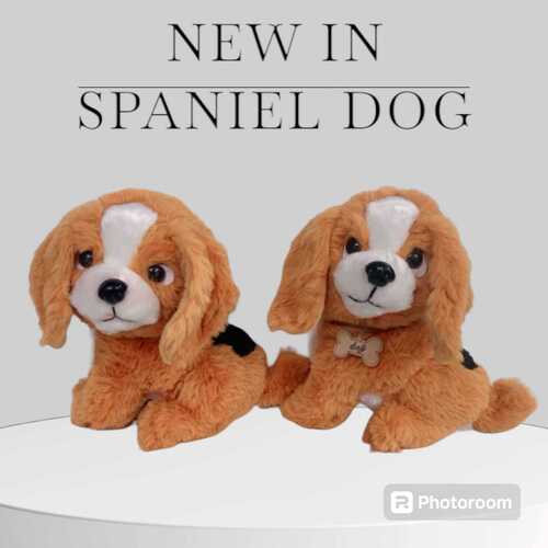 Dog Plush Toy - Soft Material, Cute and Cuddle-Friendly Design for Ages 4+