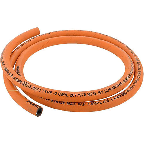 Lpg Steel Wire Reinforced Rubber Hose Pipe - Color: As Per Requirement