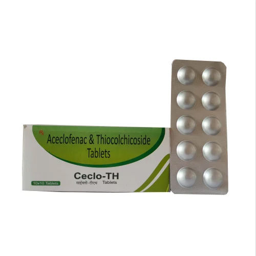 TH_Aceclofenac And Thiocolchicoside Tablets