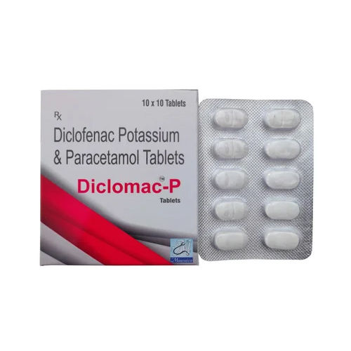 Diclofenac Potassium And Peracetamol Tablets