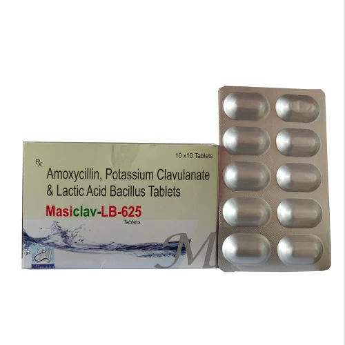 Amoxycillin Potassium Clavulanate And Lactic Acid Bacillus Tablets