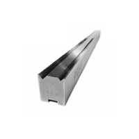 Bending Dies - Stainless Steel, 2 V Design | Silver Color, Warranty Included, Ideal For Standard Metal Bending Applications