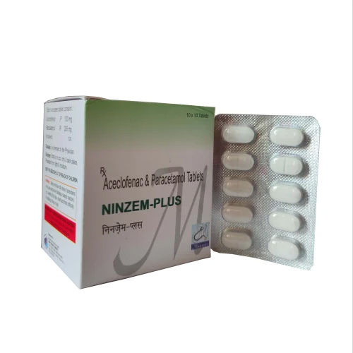 Aceclofenac And Paracetamol Tablets