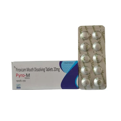 20 Mg Piroxicam Mouth Disolving Tablets - Drug Type: General Medicines