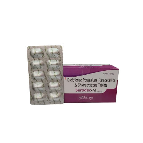 Diclofenac Potassium Paracetamol And Chlorzoxazone Tablets