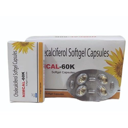 Cholecalciferol Softgel Capsules - Drug Type: General Medicines