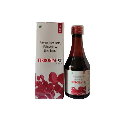 200 Ml Ferrous Ascorbate Folic Acid And Zinc Syrup - Drug Type: General Medicines