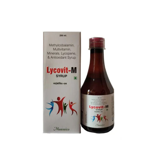 200 ML Methylcobalamin Multivitamin Minerals Lycopene And Antioxidant  Syrup