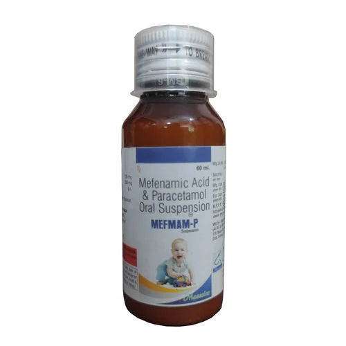 60 Ml Mefenamic Acid And Paracetamol Oral Suspension - Dosage Form: Syrup