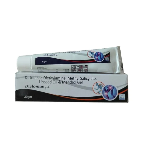 30 GM Diclofenac Diethylamine Methyl Salicylate Linseed Oil And Menthol Gel