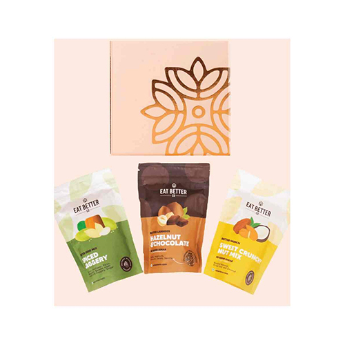 Gourmet Box The Rose Gold Food Gift Box