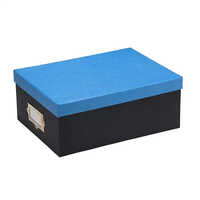 Gifts Of Love A4 Storage Stationery Gift Box - Paper, 12.75 X 9.5 X 3.75 In, Blue | Perfect For Organizing A4 Papers And Stationery Items