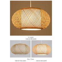 Bamboo Round Lampshead