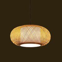 Bamboo Round Lampshead