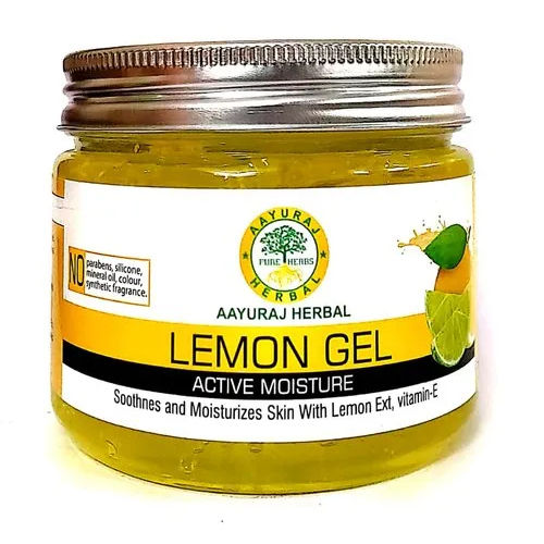 Lemon Facial Gel - Ingredients: Herbs