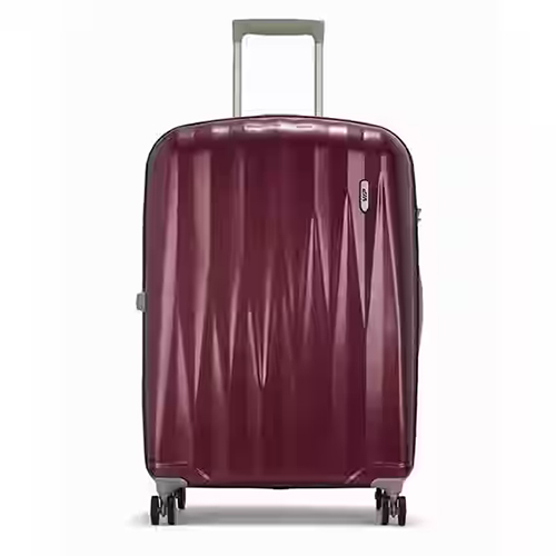 Vip Zapper Berry Medium Hard Luggage Upright Bag - Design: Modern