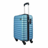 Safari Sonic Hard-sided Polycarbonate Luggage Set Of 3 Trolley Bags - Color: Teal Blue