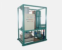 Tube Ice Plant - Mild Steel, 1200x1000x1800 Mm, Green | Fully Automatic, 1 Ton/day Capacity, Plc Control, Energy Efficient, Low Maintenance