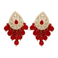 Pearl Dewdrop Tilak Earrings