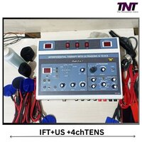 Tnt 3in1 Ift+us+4ch Tens Physiotherapy Machine - Age Group: Elders