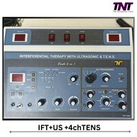 TNT 3in1 IFT+US+4ch TENS physiotherapy machine