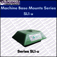 Dynemech Machine Base Mounts, Series Sl1-u - Color: Green